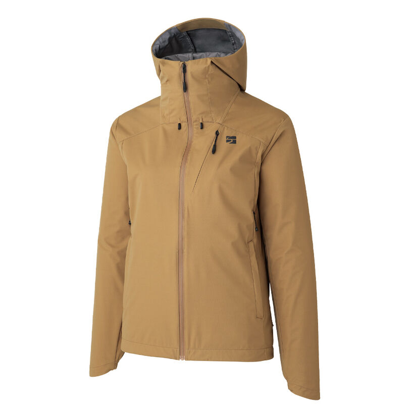 Flow Wrap Hooded Jacket CAME M,CAMEL, medium image number 0